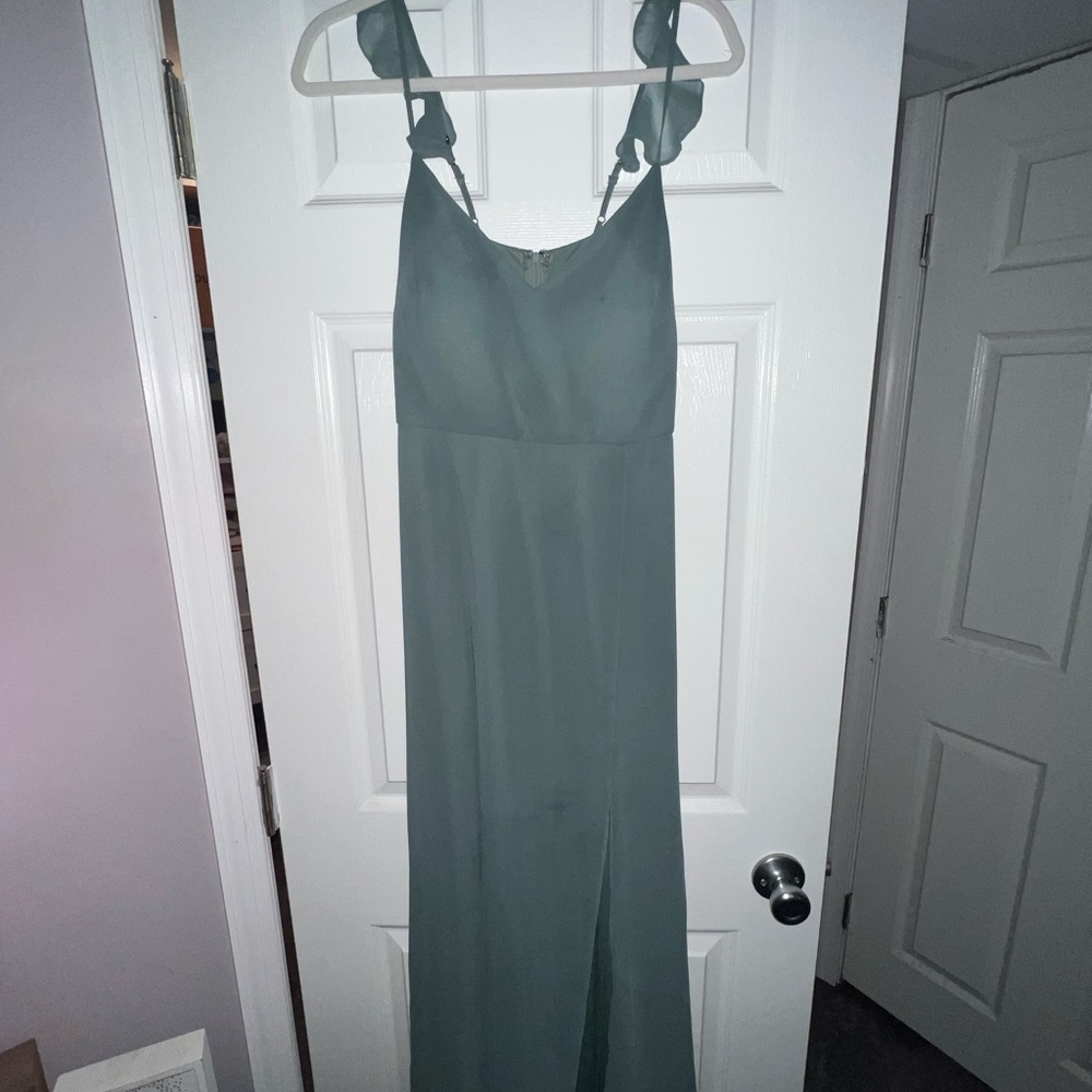 Women’s bridesmaids dress birdy grey